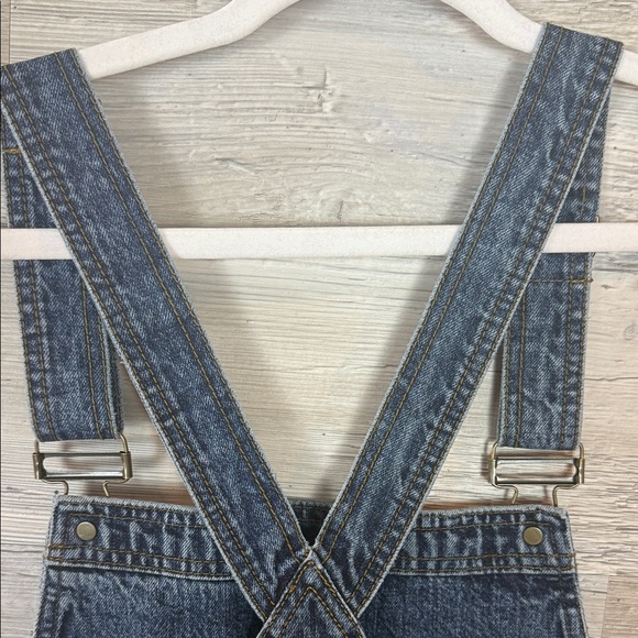 BDG Blue Denim Overalls - Picture 7 of 9